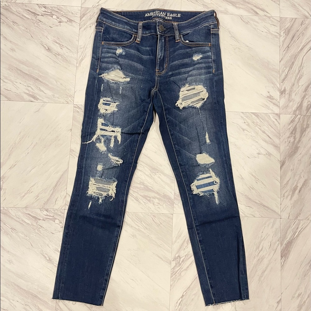 American Eagle Jegging Crop Size 4